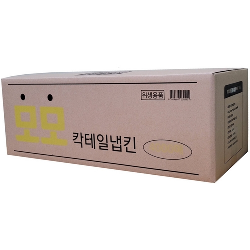 모모제지 모모 칵테일냅킨 갈색 (4,000매)_이미지