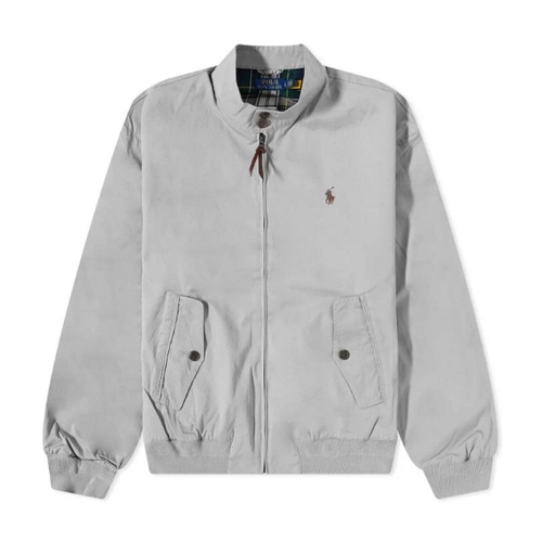 ���� �����η� ��ư Ʈ�� ġ�� ���� �׷��� Jkt Lined Windbreaker