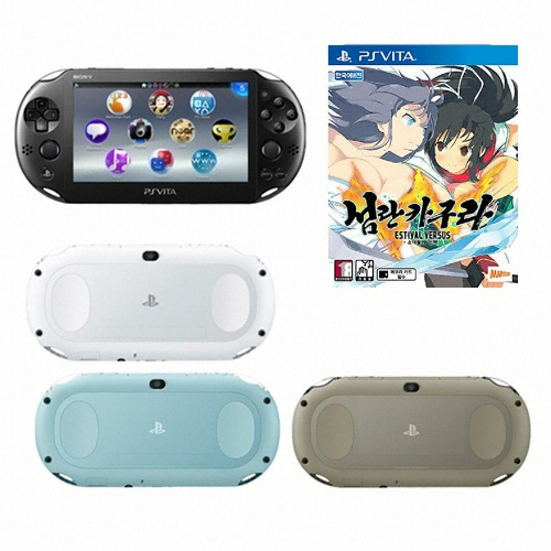 SIE 신형 PS Vita PCH-2005 WiFi + 섬란 카구라 에스티발 버서스 패키지