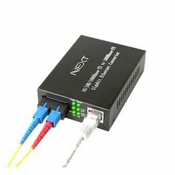 이지넷유비쿼터스 넥스트 <b>10/100</b>/1000Base-Tx to 1000Base-Rx Gigabit Ethernet Converter (NEXT-2000GSCS)