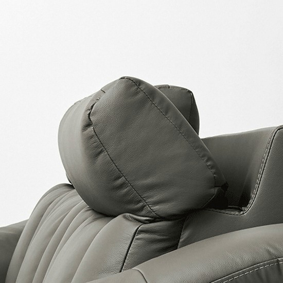 한샘 뉴 프라임 듀얼 천연가죽 리클라이너 4인용_이미지