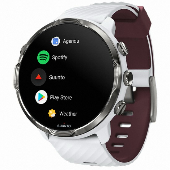 순토 7 SS050380000 (화이트 버건디) (해외구매)