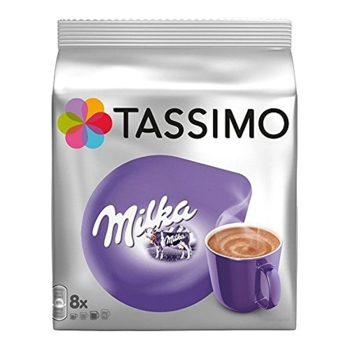 4팩 Tassimo T-Discs Milka 밀카 핫초코 캡슐 8개입