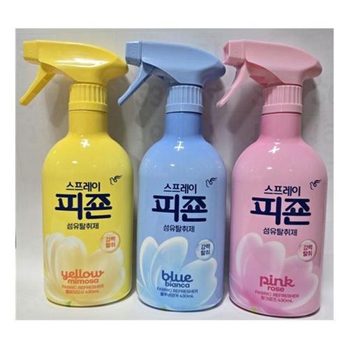 피죤 섬유탈취제 핑크로즈 430ml (1개)