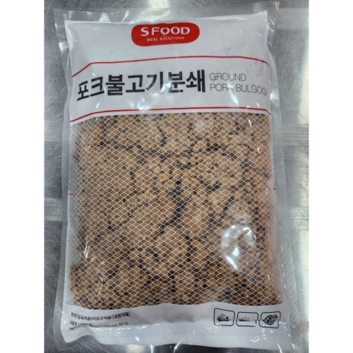 에쓰푸드 포크불고기분쇄 1kg (10개)_이미지