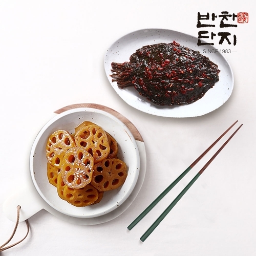 반찬단지 연근조림 1Kg + 깻잎무침 1kg