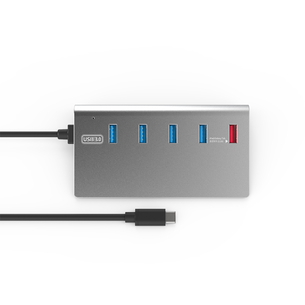 이지넷유비쿼터스 넥스트 NEXT-329TC (5포트/USB 3.0 Type C)_이미지
