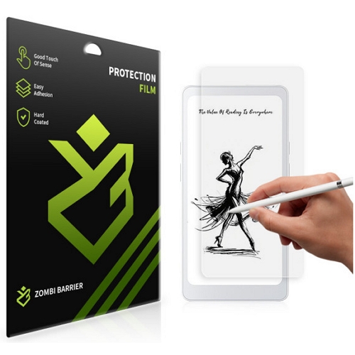 좀비베리어 아이리더 탱고 2 프로 저반사 종이질감 액정보호필름 (액정 1매)