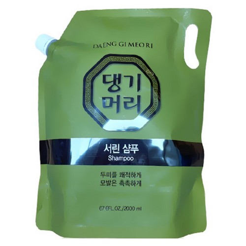 댕기머리 서린 샴푸 리필 2000ml