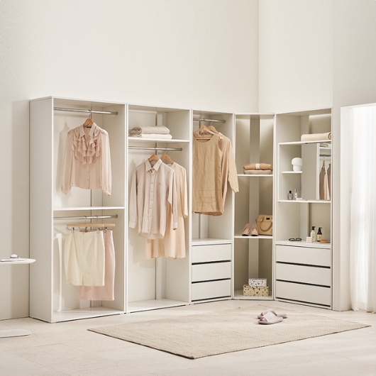 장인가구 올리세 E0 드레스룸 아일랜드 서랍장 800_이미지