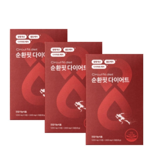 큐레이터스 순환핏 다이어트 30정 (3개)_이미지