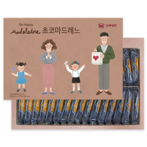 신라명과 초코마드레느 32개입 480g (2개)_이미지