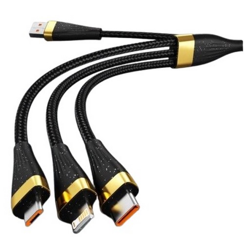 ASOMETECH 100W 3in1 멀티케이블 해외구매 (2m)_이미지