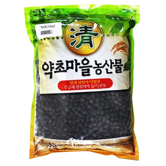 증안리약초마을 검은콩 서리태 1kg (1개)_이미지
