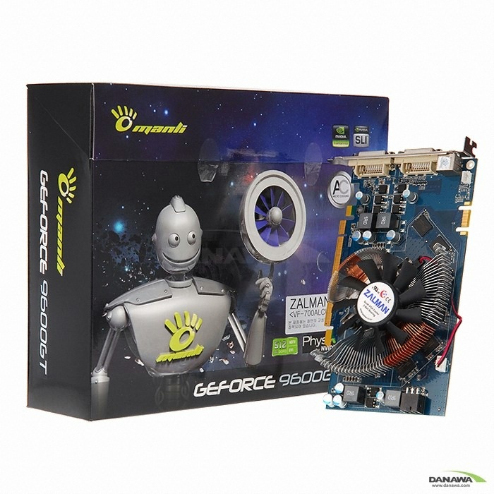 MANLI 지포스 9600GT 512MB 잘만 AlCu_이미지