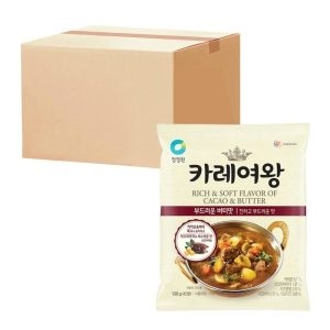 대상 청정원 카레여왕 부드러운버터맛 108g (16개)