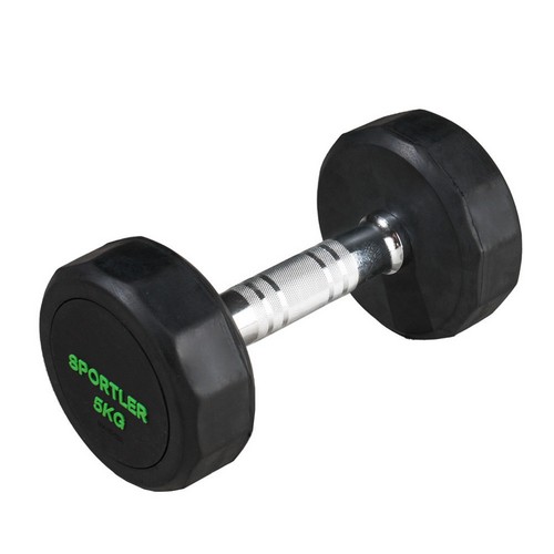 스포틀러 PEV 12각 덤벨 (5kg, 2개)_이미지