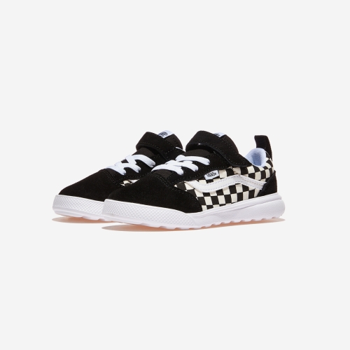 반스 울트라레인지 66 벨크로 색상 체커보드 블랙/화이트 CHECKERBOARD BLACK/WHITE VN000BV6BA2_이미지