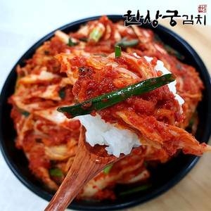 한상궁김치 매운 겉절이 1kg/맛있게 매운 김치 1kg 1개