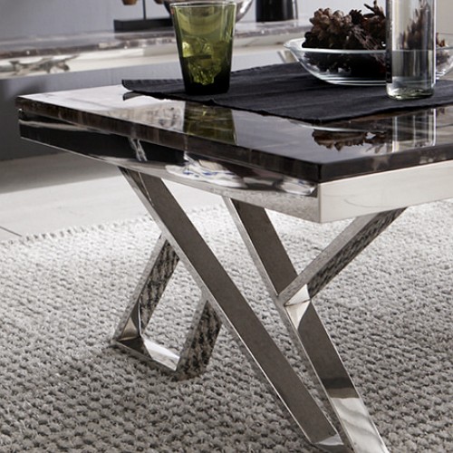 미즌하임 블랙스톤 대리석 거실테이블_이미지