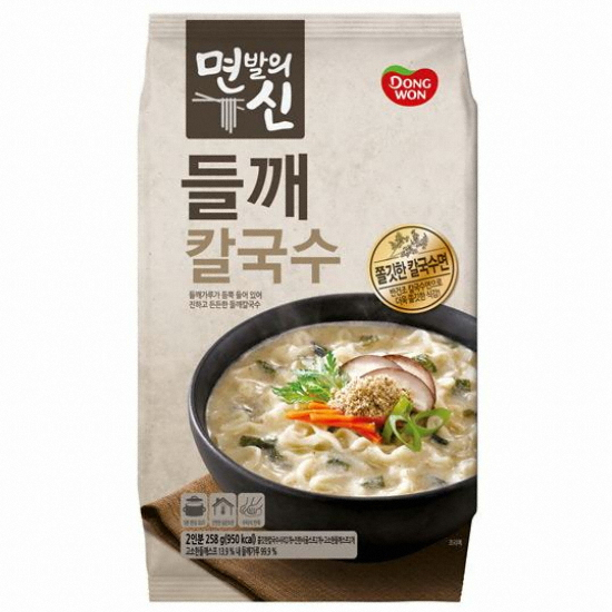 동원F&B 면발의 신 들깨 칼국수 2인분 258g (1개)_이미지