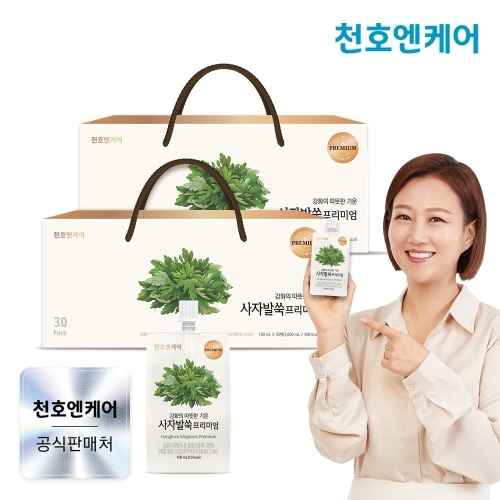 천호엔케어 사자발쑥 프리미엄 100ml 30포 (2개)_이미지