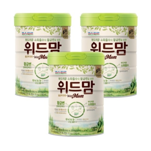  파스퇴르 2019 위드맘 산양 2단계 750g [3개]