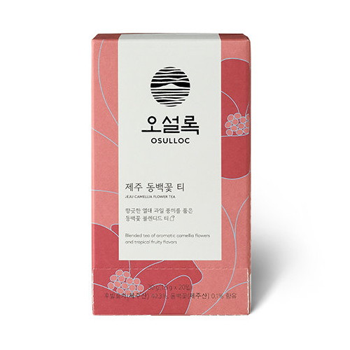 아모레퍼시픽 오설록 제주 동백꽃 티 20T (6개)