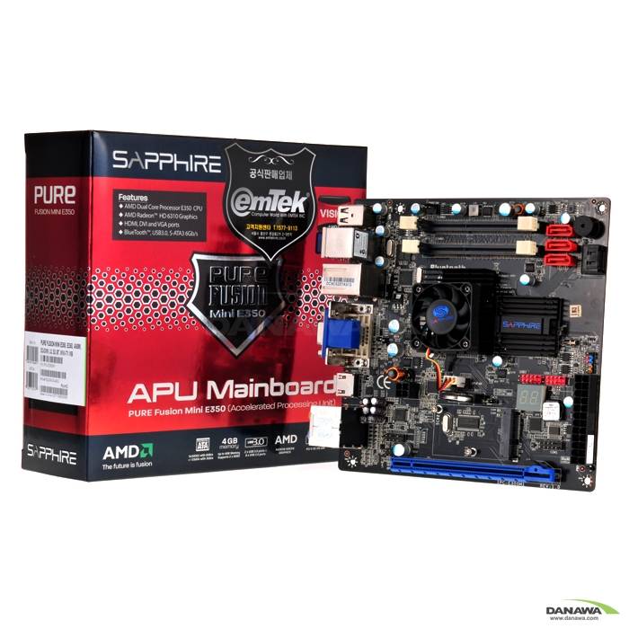SAPPHIRE PURE FUSION Mini E350 �̿���