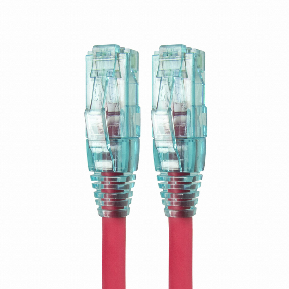 마하링크 CAT.6 UTP EZ 플러그 랜케이블 레드 (MLZ-LS005ER, 5m)