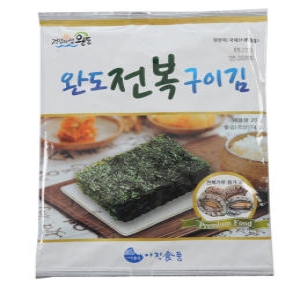 완도 전복 구이김 20g