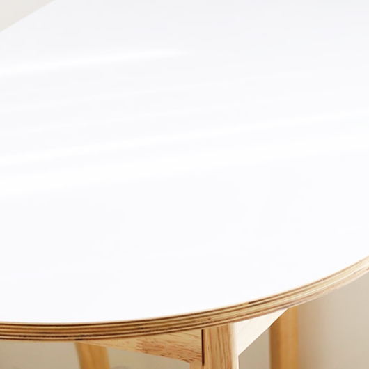 일루일루 포포 쿠션 스퀘어 HPL 라미네이트 원목 식탁 1200 (의자2개+벤치1개)_이미지