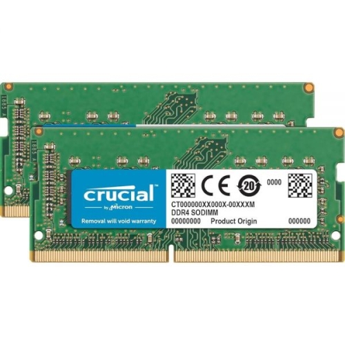 노트북 메모리 32GB 2x16GB DDR4 2666 MHz CL1 CT2K16G4SFRA266