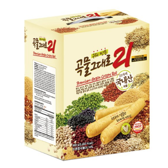 개미식품 곡물그대로21 크리스피롤 900g (1개)_이미지