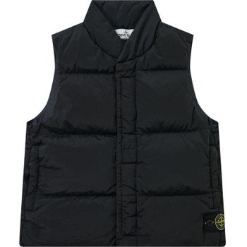 키즈 블랙 와펜 덕 다운 베스트 124130743