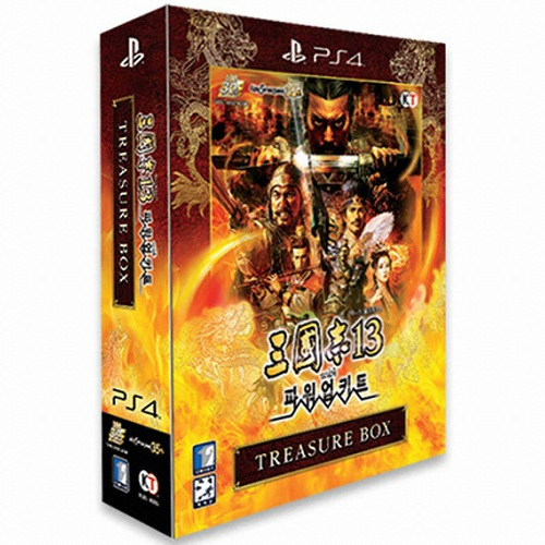 삼국지 13 with 파워업키트 PS4 트레져박스,한글판_이미지