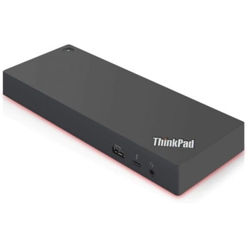 씽크패드 썬더볼트 3 워크스테이션 도크 170W 미국 40AN0170US 검정_이미지