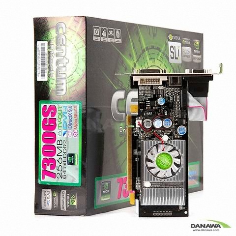 ���������� ������ 7300GS CENTUM 256MB LP