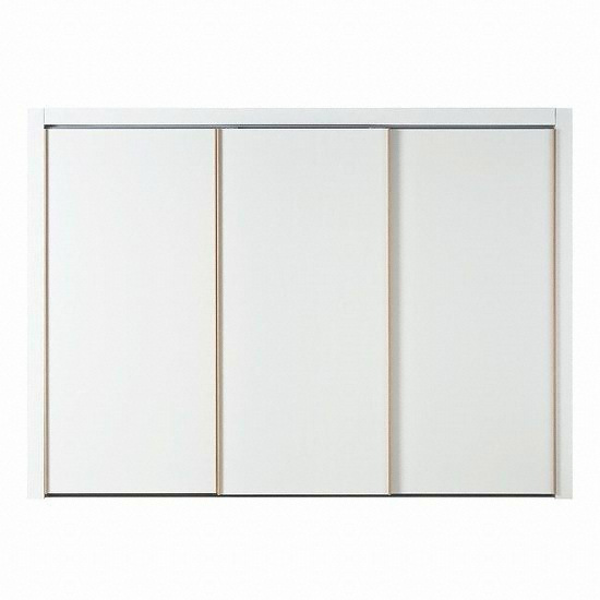 한샘 바이엘 슬라이딩 붙박이장 선반형 (300cm)_이미지