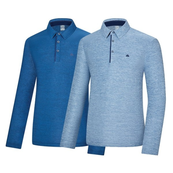 냉감 옆트임 등산 긴팔 카라 티셔츠 2241TK321M