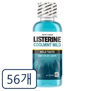 존슨앤존슨 리스테린 쿨민트 마일드 100ml (56개)