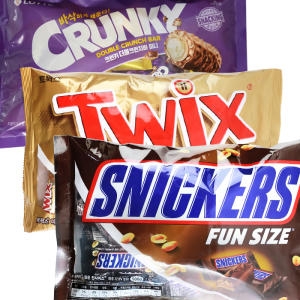 500g+트윅스500g+더블크런치바361g 미니 대용량