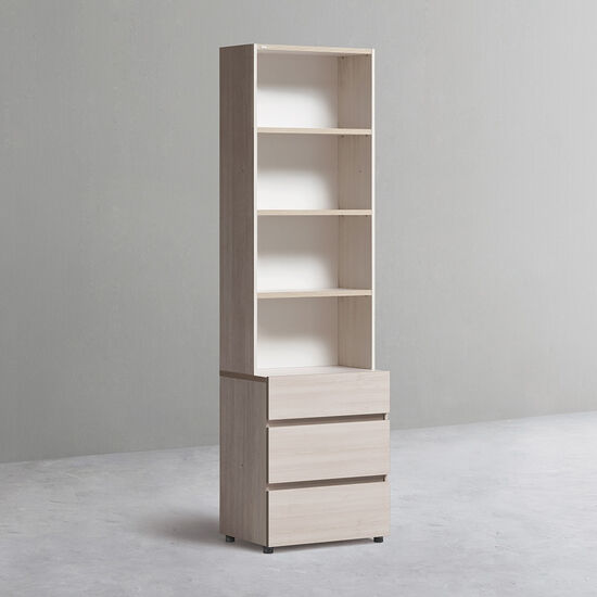 데스커 DSCAB0606 서랍형 6단 목제책장 600