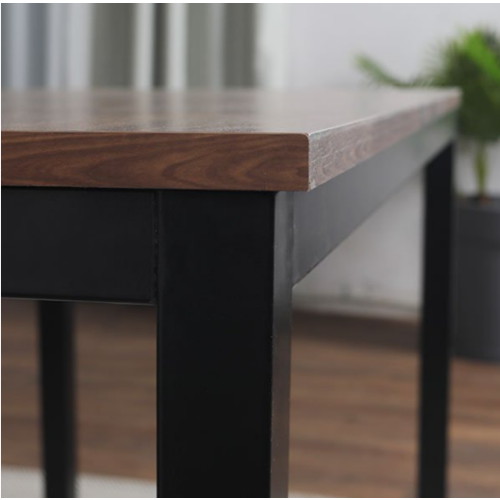 저스틴퍼니처 로드 멀바우 식탁 1400 (의자2개)_이미지