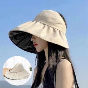 라일리 Rly 여성 비치모자 자외선차단 넓은챙 돌돌이 패션 썬캡 10264110