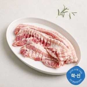 설성목장 무항생제 한돈 벌집삼겹살 구이용 800g (1개)_이미지