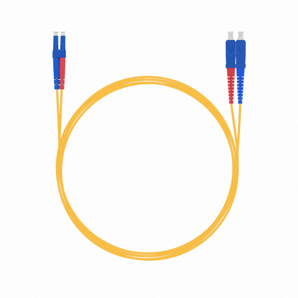 이지넷유비쿼터스 넥스트 LC-SC 싱글모드 광 패치코드 케이블 (NEXT-LS201SM, 1m)_이미지