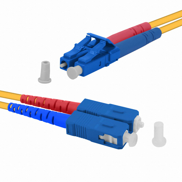 이지넷유비쿼터스 넥스트 LC-SC 싱글모드 광 패치코드 케이블 (NEXT-LS201SM, 1m)_이미지