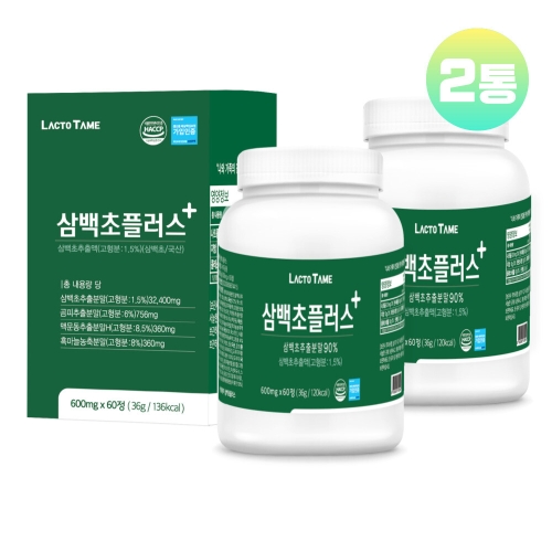 락토테미 삼백초 플러스 60정 [2개]