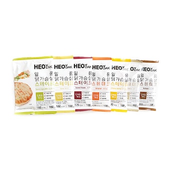 <b>허닭</b> 일품 닭가슴살 스테이크 혼합 100g